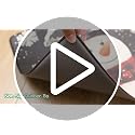 Reindeer Christmas Kitchen Rugs Set of 2 Anti Fatigue Mat Cushions