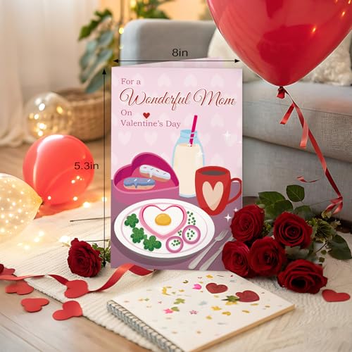 Valentine's Day Card for Mom - Special Love Note from Child