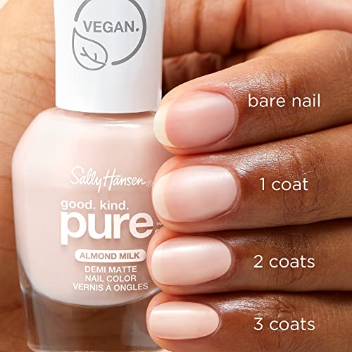Sally Hansen Good.Kind.Pure Demi Matte Nail Polish - 50 Roasted Chestnut