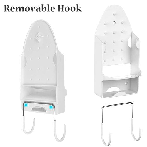 Wall Mounted Ironing Board Rack Electric Iron Holder Household Bathroom Shelf
