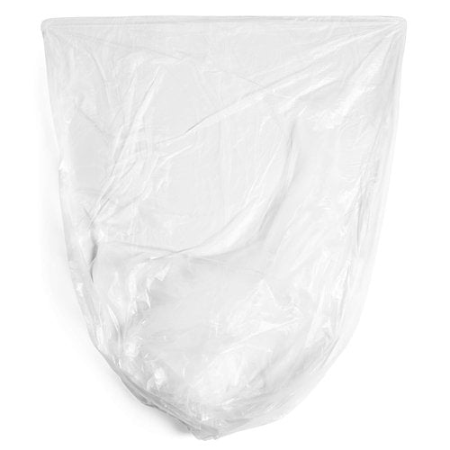 Aluf Plastics 45 Gallon Clear Trash Bags 40" x 48" - 16 Micron Equivalent High Density Value Garbage Bags, HCR-404816C (Pack of 1, 250 Count Total)