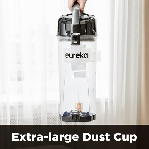 EUREKA PowerSpeed Lightweight Upright Vacuum Cleaner - Powerful for Carpet & Hard Floors | Pet Turbo, Black/Yellow