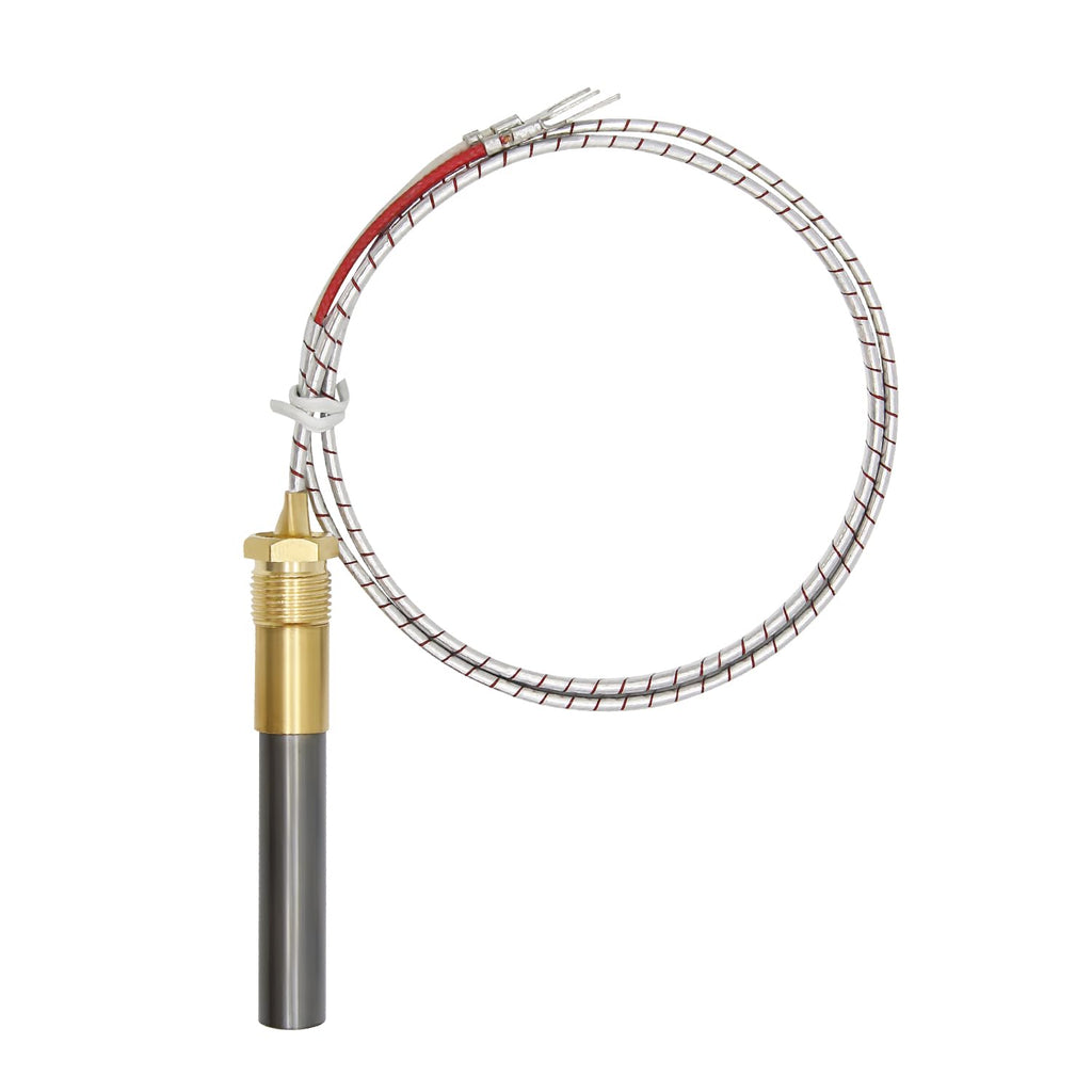 Poagavgs 24" Thermopile Generates Q313A 750 Millivolt Thermopile Assemblies Replacement for Gas Fryer Fireplace Gas Water Heater