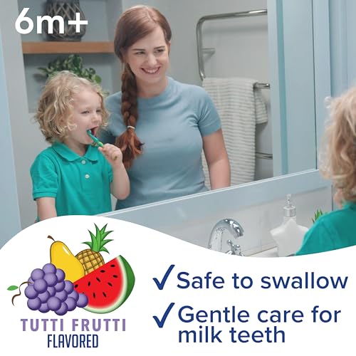 Dr. Talbot's Toddler Training Toothpaste - Fluoride-Free Tutti Frutti