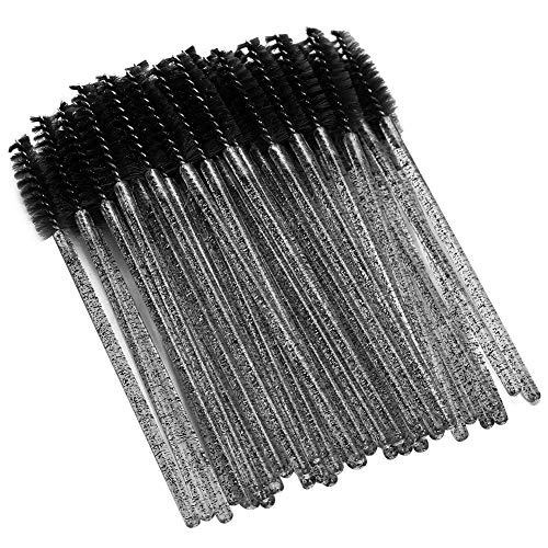 Dioche Disposable Eyelash and Eyebrow Brushes 50 Pack