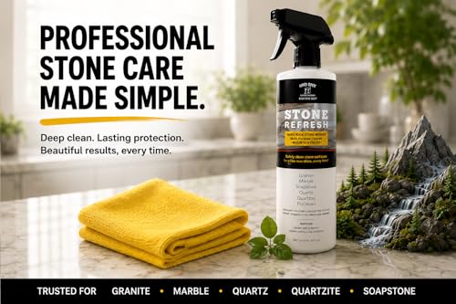 Stone Refresh Spray - Food-Safe Cleaner for Granite & Marble