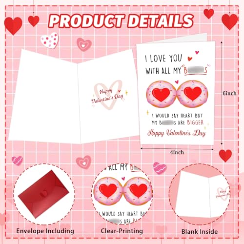 Funny Valentine's Day Card for Him - Naughty Gift for Boyfriend