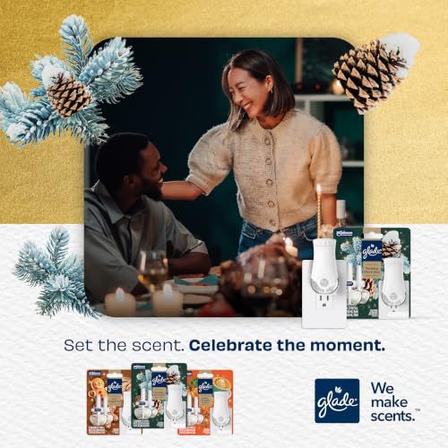 Glade PlugIns Twinkling Pine & Cedar Air Freshener Starter Kit