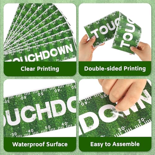 Football Party Decorations - 12 Themed Cutout Banners for Birthdays