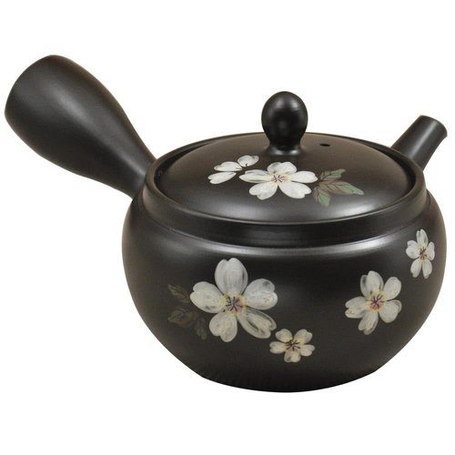 Kyusu Japanese Teapot 11.1fl oz Sakura Takeharu Ceramic Tokoname Ware Made in Japan