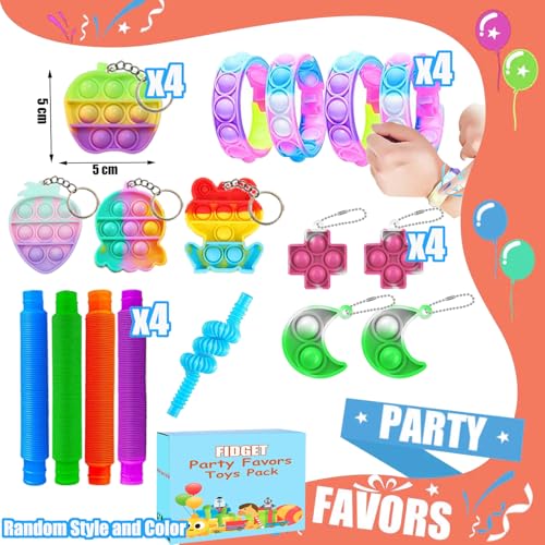 Korilave 132-Piece Kids Party Favors Assortment for Classroom Prizes