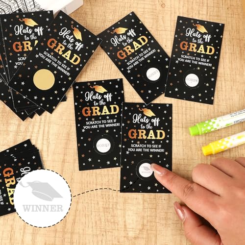 Scratch-Off Graduation Party Game - 30 Cards for Class of 2026