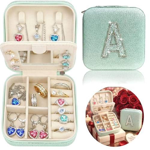 Zyvora Travel Jewelry Case & Portable Organizer Box for Women