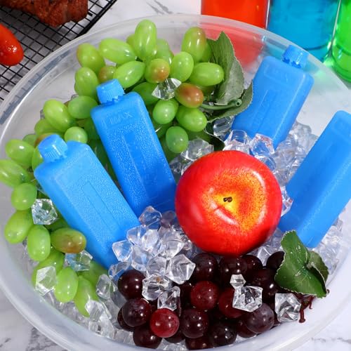 Beavorty Reusable Ice Packs - 8pcs Cooling Blocks for Air Coolers & Camping
