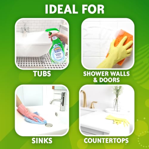 Scrubbing Bubbles Foaming Bleach Bathroom Cleaner 32oz Pack of 2 - Mold & Mildew Remover