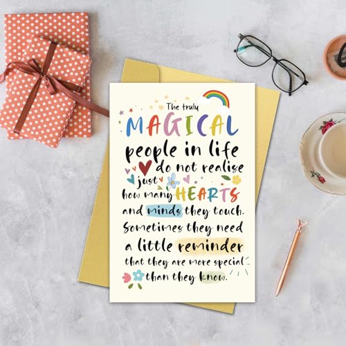 Heartfelt Encouragement Card for Friends & Family - Blank Inside