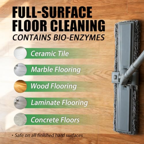 Multi-Effect Floor Cleaning Tablets - Green, 100 Pack | Deep Clean & Shine