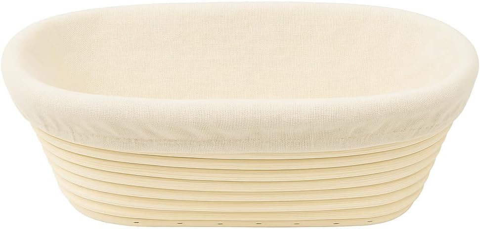 Saint Germain Bakery Premium Round Bread Banneton Basket - Ideal Proofing Basket for Artisan Bread (10 Inch)