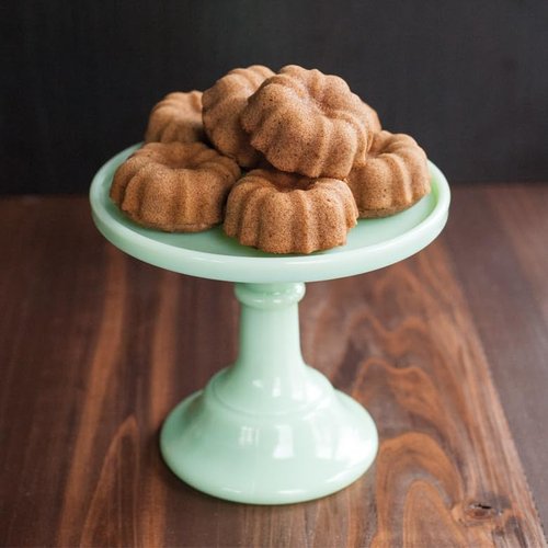 Nordic Ware Formed Mini Bundt, 12 Cavity Cupcake, Twilight Blue
