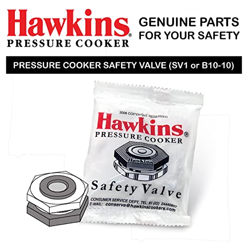 Hawkins Aluminium Safety Valve for 1.5L to 14L Pressure Cookers