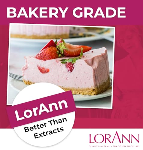 LorAnn Oils Strawberry Baking Emulsion - 2 Fl Oz Bottles (Pack of 6)