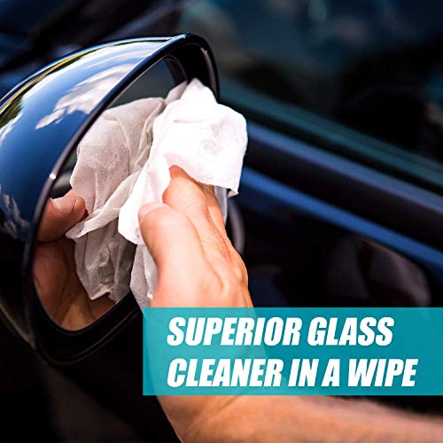 Invisible Glass Streak-Free Cleaning Wipes, Ammonia-Free, 28-Count (2-Pack)