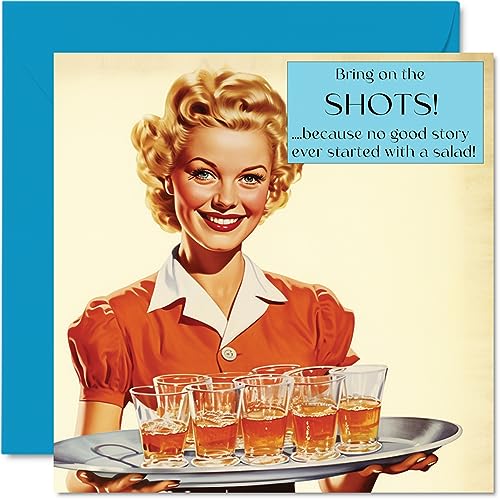Stuff4 Funny Birthday Card for Women, Rude Joke Greeting Card