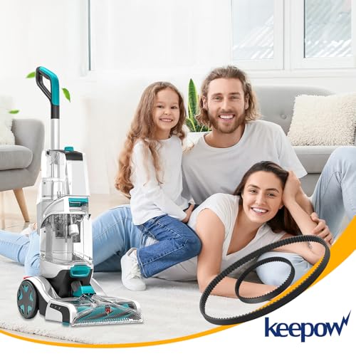 KEEPOW Vacuum Belt Set for Hoover Smartwash FH52000 Series - 1+1 Pack