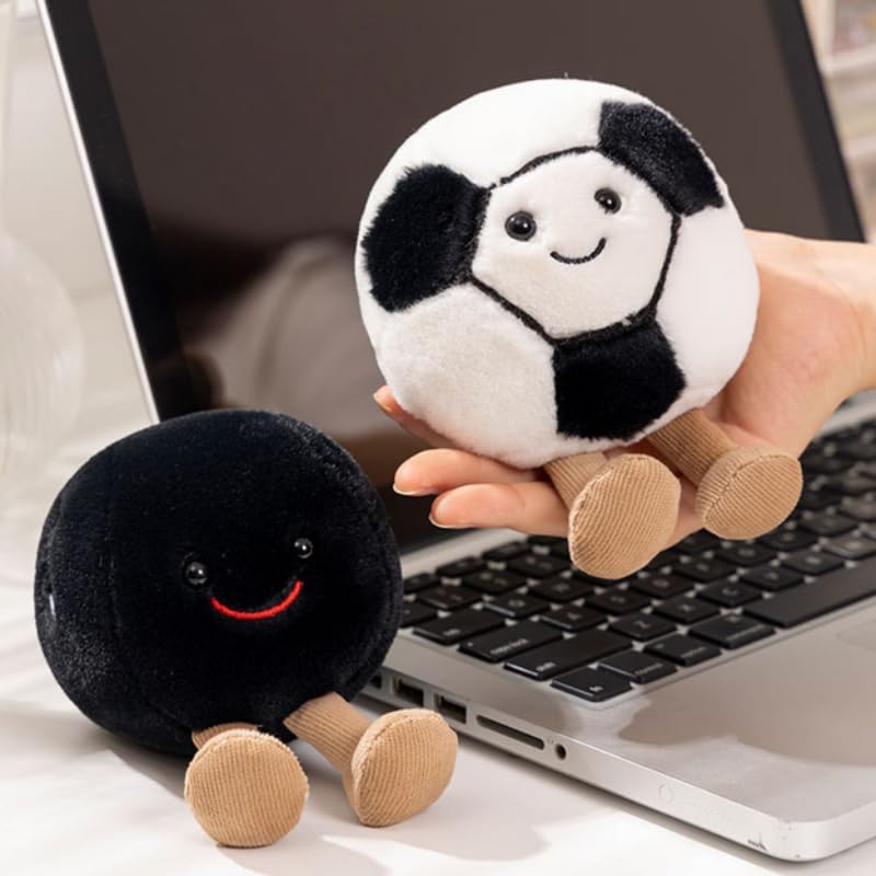 Mini Plush Football Toy - 5.5 Inch Soft Sports Ball for Kids & Decor - Football