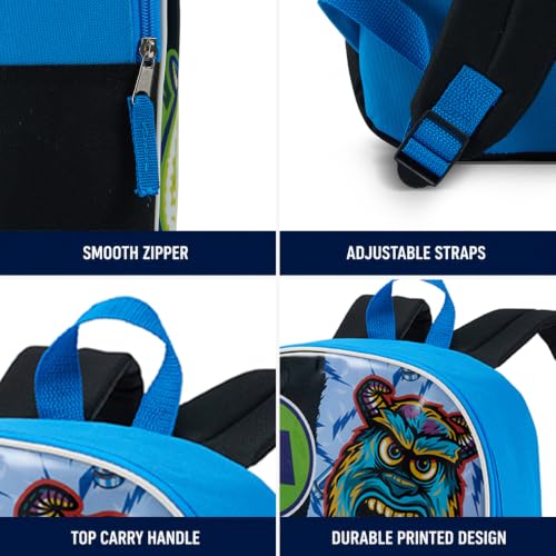 Disney Monsters Inc. 15-Inch Kids Backpack for School and Travel