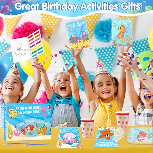 Under the Sea Water Coloring Books - 24 Mini Activity Books for Kids