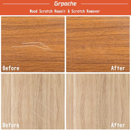 Wood Furniture Repair Kit - 12 Colors Scratch Filler & Touch Up Set