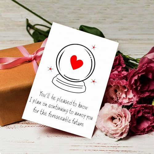 Funny Greeting Card for Him & Her - Romantic Gift for Any Occasion