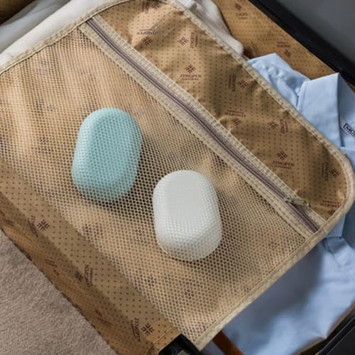 Portable Travel Soap Case with Lid - 2 Pack Soap Saver for Camping & Gym