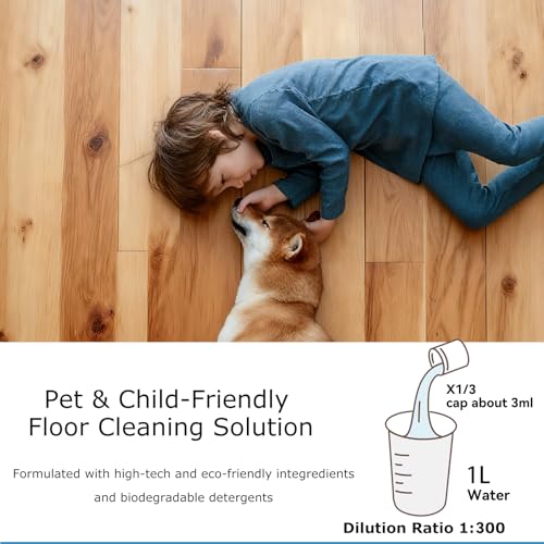 Roborock-Compatible Floor Cleaning Solution - Streak-Free & Residue-Free