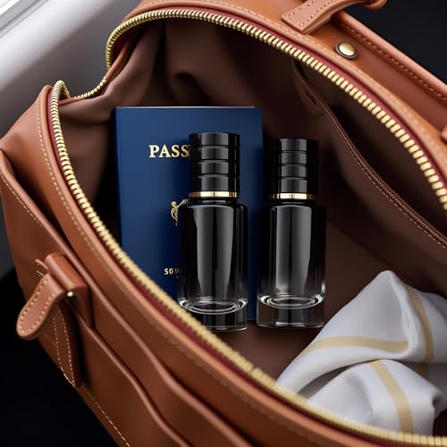 Black 30ml Perfume Atomizer Glass Refillable Travel Spray Bottle