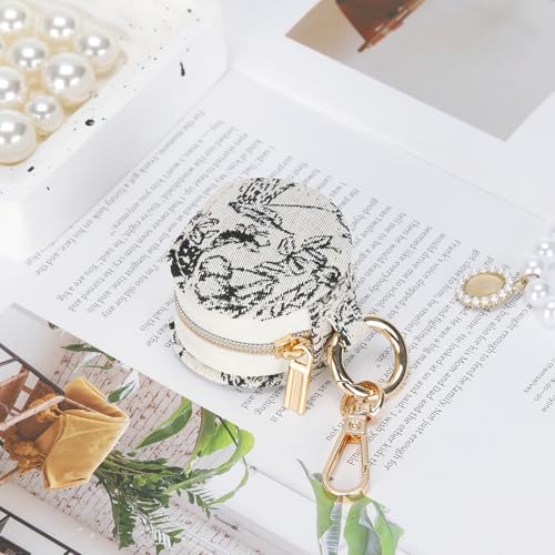 KUKUVR Portable Travel Jewelry Case for Rings & Earrings