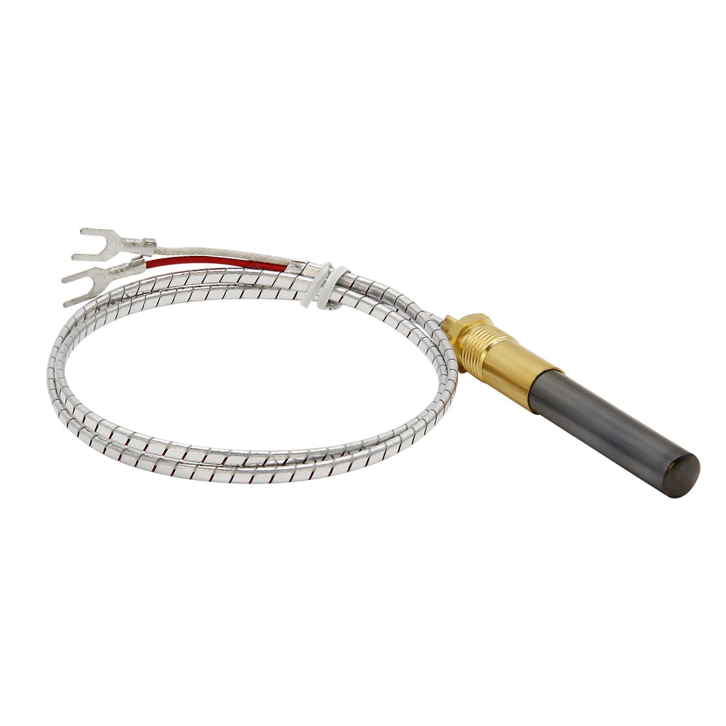 Poagavgs 24" Thermopile Generates Q313A 750 Millivolt Thermopile Assemblies Replacement for Gas Fryer Fireplace Gas Water Heater