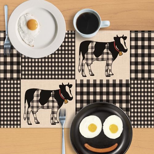 Buffalo Plaid Table Runner, 13x72 Inches - Farmhouse Decor