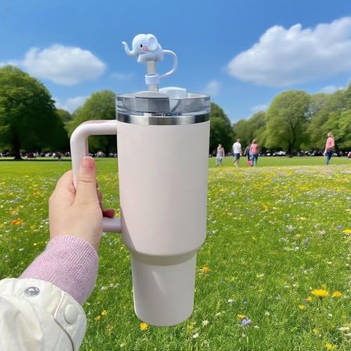 Elephant Silicone Straw Cover for Stanley Tumbler 10mm Straw Cap