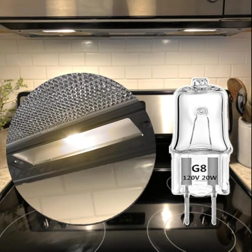 G8 Bi-Pin Bulb for GE/Samsung/Maytag Over-Stove Microwave, 2 Pack