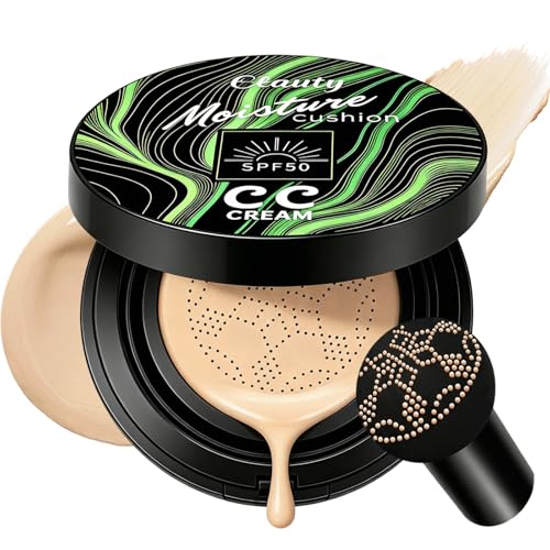 BliBling Cushion CC Cream Foundation - Long-Lasting Natural Coverage Ivory