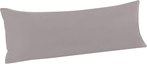FLXXIE Body Pillow Cover - Super Soft Microfiber | 20x54 Envelope Closure, Wrinkle & Stain Resistant - Smoky Grey