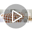 Exclusivo Mezcla Large Checkered Fleece Throw Blanket - Black / 50x60 inches