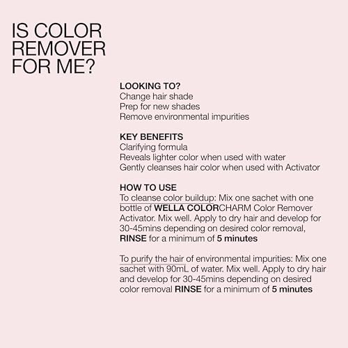 Wella Colorcharm Color Remover Activator & Pre-Color Treatment