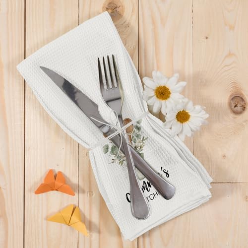 Floral Kitchen Dish Towels - 16x24 Microfiber, Perfect Gifts for Grandma