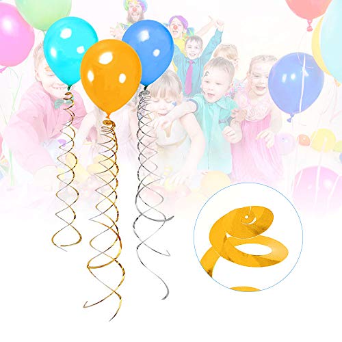 Lowki Hanging Spiral Swirl Decorations - 12 Pcs 74cm for Parties