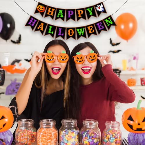Happy Halloween Banner, Thick Cardstock Party Decoration Supply