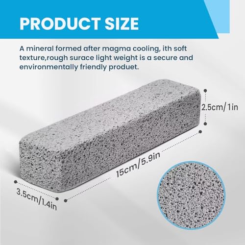 Riuja 14 Pack Pumice Stone Toilet Cleaner for Hard Water and Rust Removal