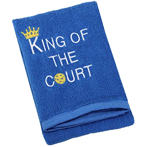 Pickleball King Towel - Embroidered King/Queen of The Court